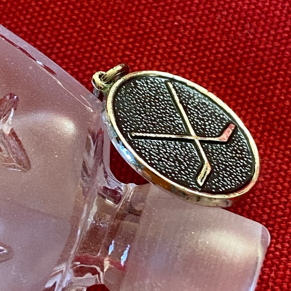 VTG I STG I JMF I Hockey Sticks Black Enamel Charm - Picture 8 of 16